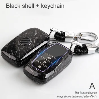 

Car key case for toyota chr hilux auris rav4 vitz aygo highlander aqua prado camry 2018 verso corolla prius crown land cruiser