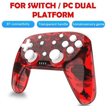 

Fashion Wireless Bluetooth Joystick Barrier-free Gamepad Console Games Accessories for Nintend Switch PRO PC Joypad