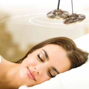 Alternative view of Cymbales tibétaines de méditation