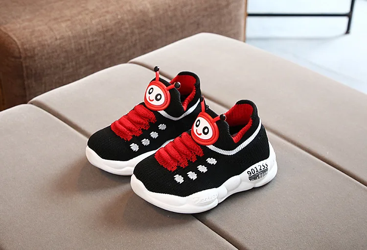 Baby Toddler Shoes 16-20 First Walking,girls Boys Caterpillar Casual Shoes Soft Bottom Comfortable Non-slip Sneakers Socks Shoes