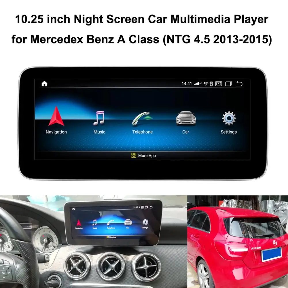 10,25 дюймовый Android 9,0 автомобильный gps-навигатор для Mercedes Benz A Class W176 A180 2013-( автомобиль с NTG 4,5/5,1