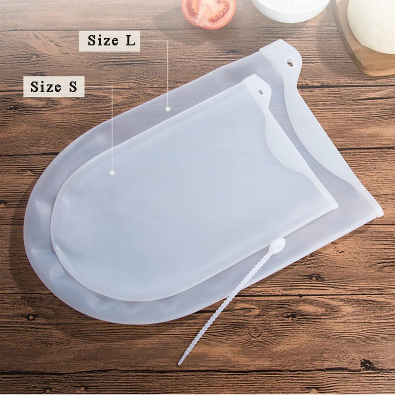 3/6KG Silicone Kneading Dough Bag Flour Mixer Bag Versatile Dough Mixer for Bread Pastry Pizza Kitchen Tools Cake Baking Gadget