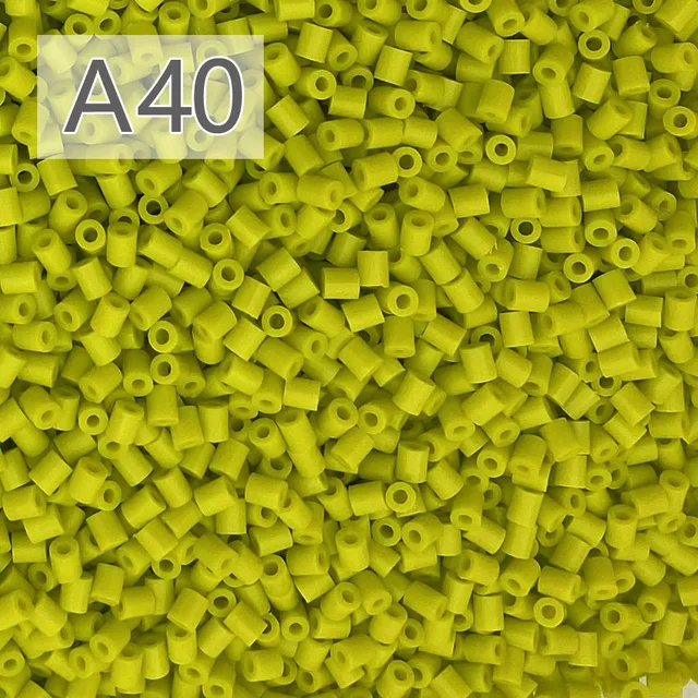 2.6mm/2000pcs/bag Hama Beads PUPUKOU Perler DIY Kids Iron Beads Fuse Handmade Gift Children Toy A40