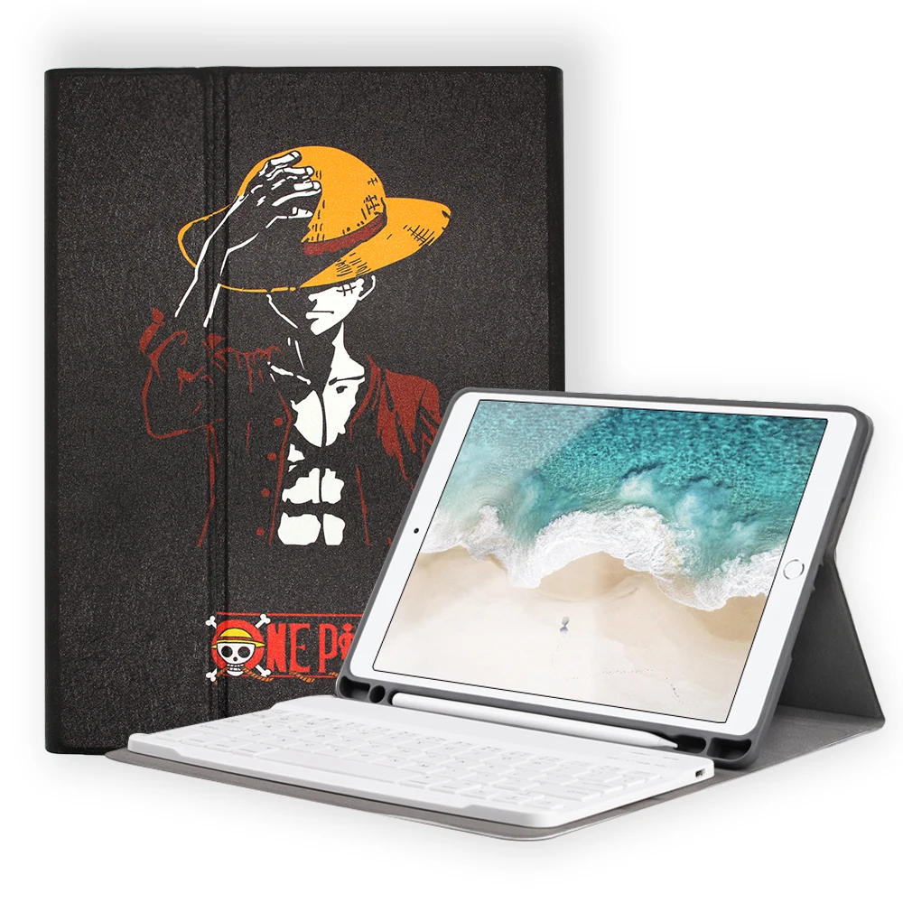 Чехол с Bluetooth клавиатурой для iPad 9,7 /pro 10,5/Air3/Gen7 10,2/Gen5 Gen6 9,7/Mini4 mini5 Smart cover Funda Coque - Цвет: Mini4 Mini5