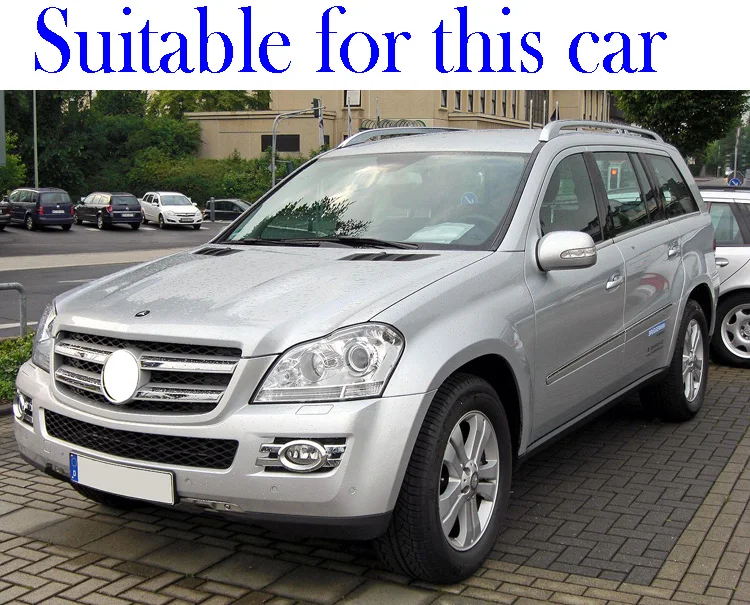 Для Mercedes-Benz Clase GL(X164) GL350 GL320 2006-2009 пластиковый внешний козырек вентиляционные Шторы окно Защита от солнца и дождя дефлектор 4 шт