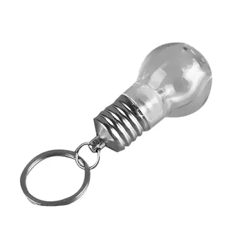 

2018 Mini Portable Battery Powered Automatically Changing Color RGB LED Flashlight Light Bulb Lamp Bright Key Ring Keychain Gift