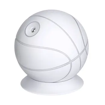 

Air Purifier Large Capacity 35ml/h LED Humidifier Home Mute Mini Office Desktop Aromatherapy Basketball Handy Switch Wit