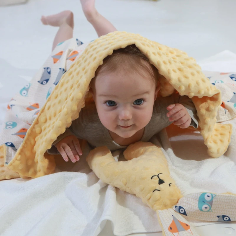 newborn thermal swaddling baby blanket