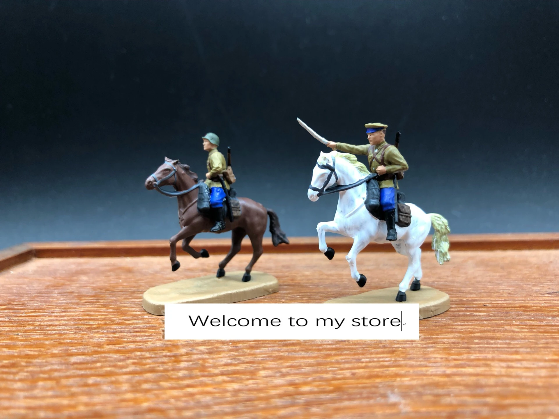 super mini 1/72 WorldWarII Soviet officer cavalry set | Игрушки и хобби