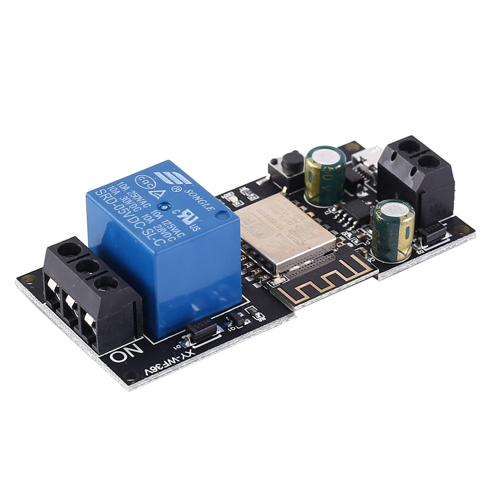 DC 12V 24V wifi модуль реле для беспроводного интеллектуального устройства управления Умный дом