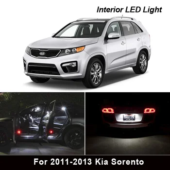 

8 X SMD White Led Light Bulbs Interior Package Kit For 2011-2013 Kia Sorento Map Dome Trunk License Plate Light
