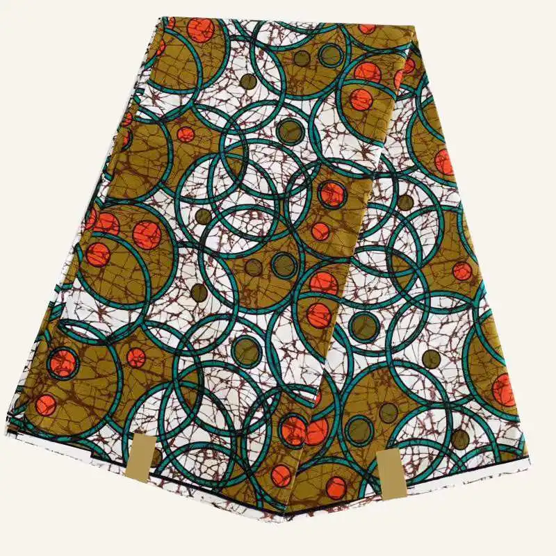 Мягкая африканская парафинированная ткань, африканская ткань для платья, воск, хлопок, ткань, текстиль, 6 ярдов, Дашики, ткань