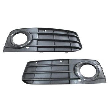 

Pair Front Bumper Fog Light Grille Grill Cover Fit For Audi A4 B8 A4L 2009-2012