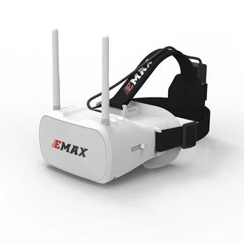 

Emax Tinyhawk 5.8G 48CH Diversity FPV Goggles 4.3 Inches 480*320 Video Headset Dual Antennas 4.2V 1800mAh Battery For RC Drone