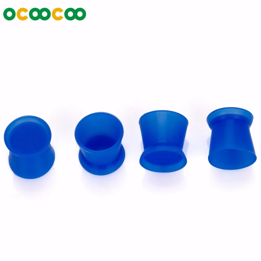 OCOOCOO B014 специальная силиконовая чашка пигмента татуировки синий|pigment cups|silicone
