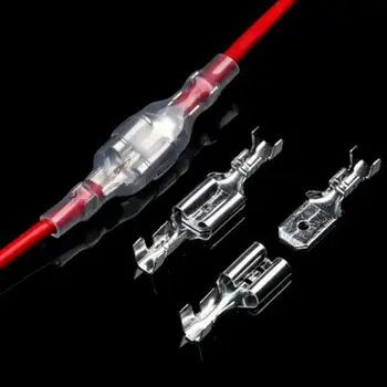 

Electrical Insulation Pipe Connector Male Female Spade Crimp Terminals Electrical Insulating Sleeve Wire Wrap Connector