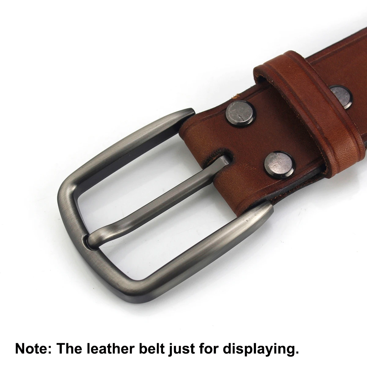 Hebilla de cinturón para hombre, 1 piezas, barra de tacón de 40mm, hebilla de un solo Pin, hebillas para cinturones de Jeans para cinturón de 39mm, accesorios para manualidades de cuero