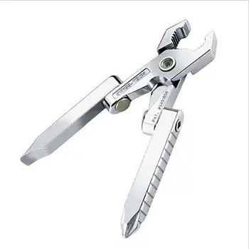 

420 stainless steel tool combination EDC keychain screwdriver / multifunction mini pliers pocket screwdriver