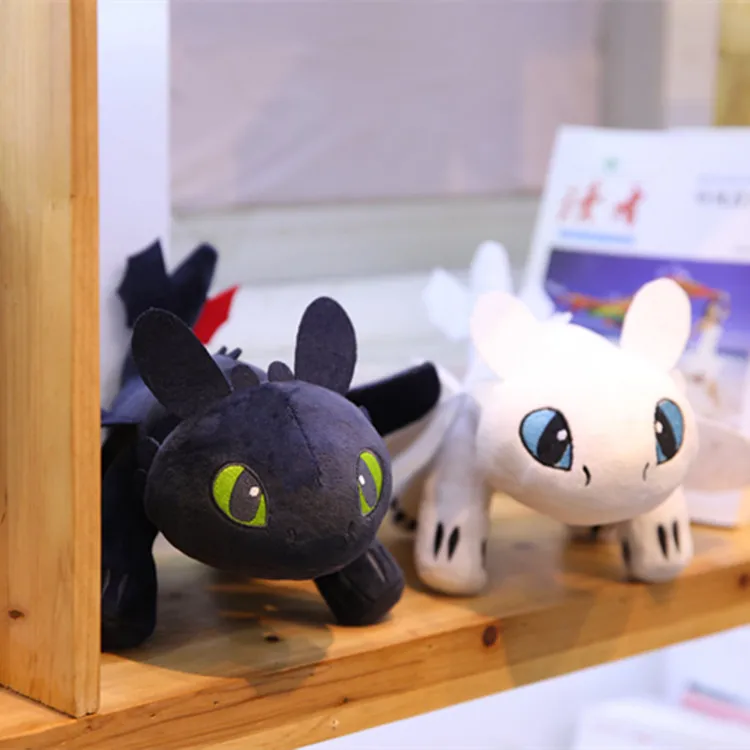 

Genuine Dragon 3 Cute Black Dragon Toothless Night Fury How to Train Your Dragon 2 Plush Toy Doll