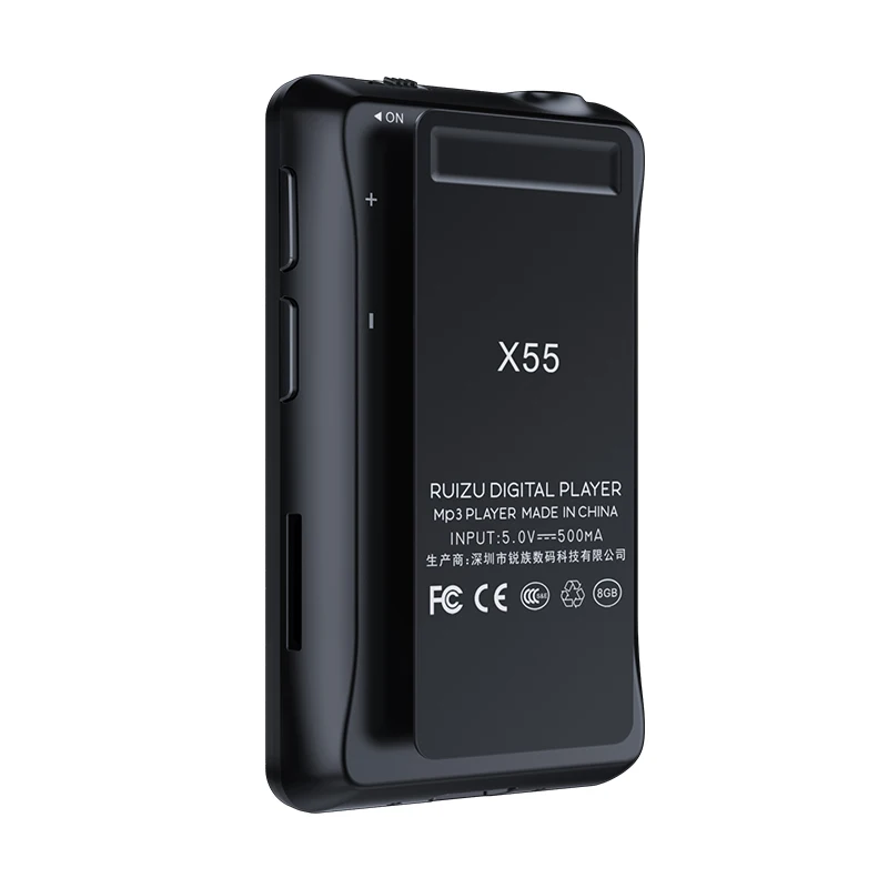Оригинальный Bluetooth MP3 плеер ruizu x55 с зажимом портативный мини со встроенным 8G и