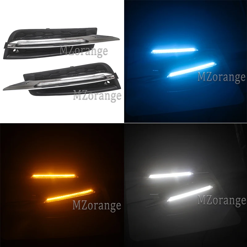 

For Chevrolet Cruze 2009-2014 LED DRL Daytime Running Lights Headlight Daylight fog light fog lamp cover day light LED lights