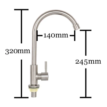 

Sink Faucet Single Lever Brushed Nickel Water Flexible Honeycomb Bathroom