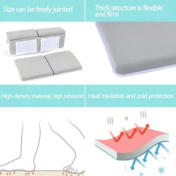 

1PC Bath Kneeler with Elbow Rest Pad Set,Elbow Support For Knee with Bathtub Support & Kneeling Organizer Large Arm Toy Mat B8Q2