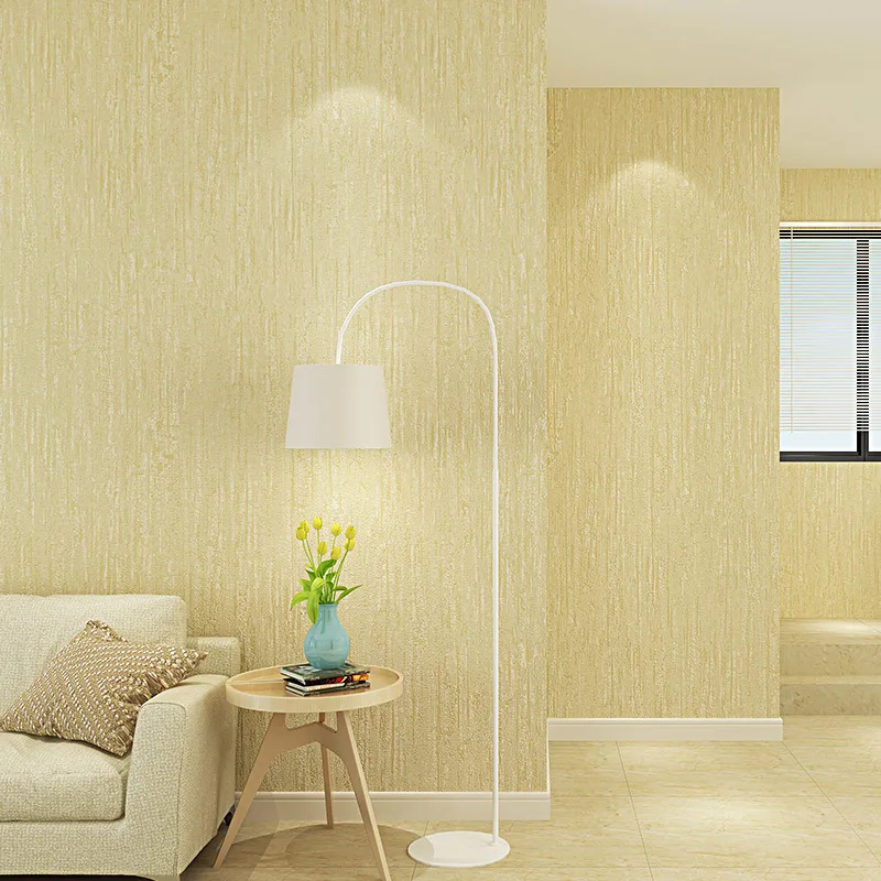 

De Embossed Papel 3d Parede Modern Pure Color Non-woven Wallpaper For Bedroom Living Room Tv Background Wall Papers Home Decor