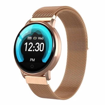 

Bakeey E38 Heart Rate Blood Pressure Oxygen Monitor 1.22inch Brightness IP67 Control Smart Watch Smart Watches Fitness Men Women