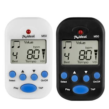 

M50 Universal Violin Pitch Generator Metronome Rhythm Accessories Guitar Piano Clip On Mini Digital Tuner LCD Display Portable