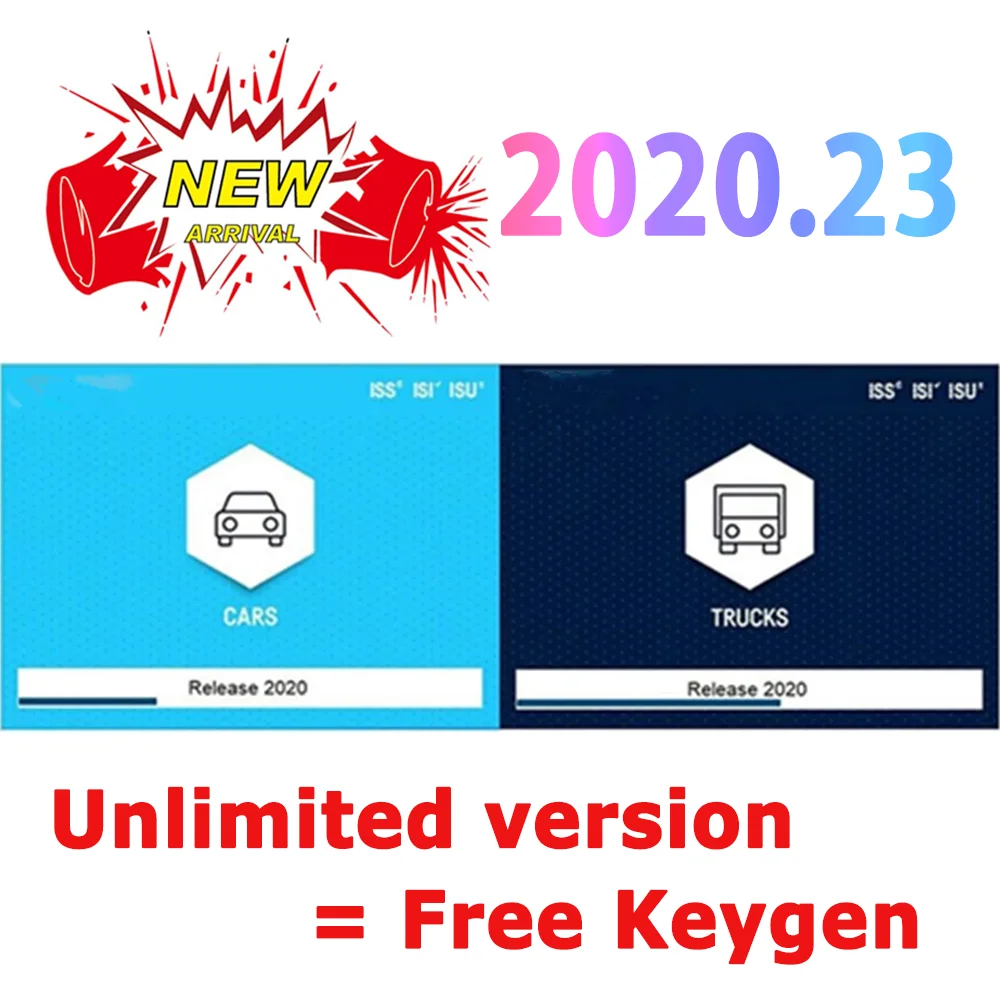 2022 Newest 2020.23 2018.R0 Software 2017.R3 with Keygen for Delphis Vd DS150E Cdp Car Truck New VCI Scanner Tool TCS Multidiag |