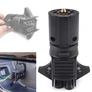 

7 RV Blade to 5 Wire and 4 Wire Flat Multi-Tow Adapter DC 12V