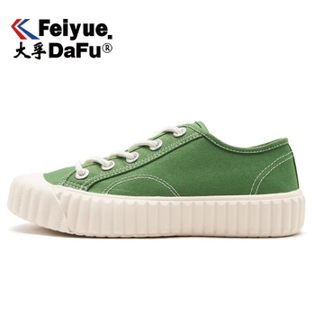

DafuFeiyue Women Sneakers 8328 Casual Biscuit Shoes Women Original Flats Elastic Insole Fashion Vulcanized Leisure Sneakers