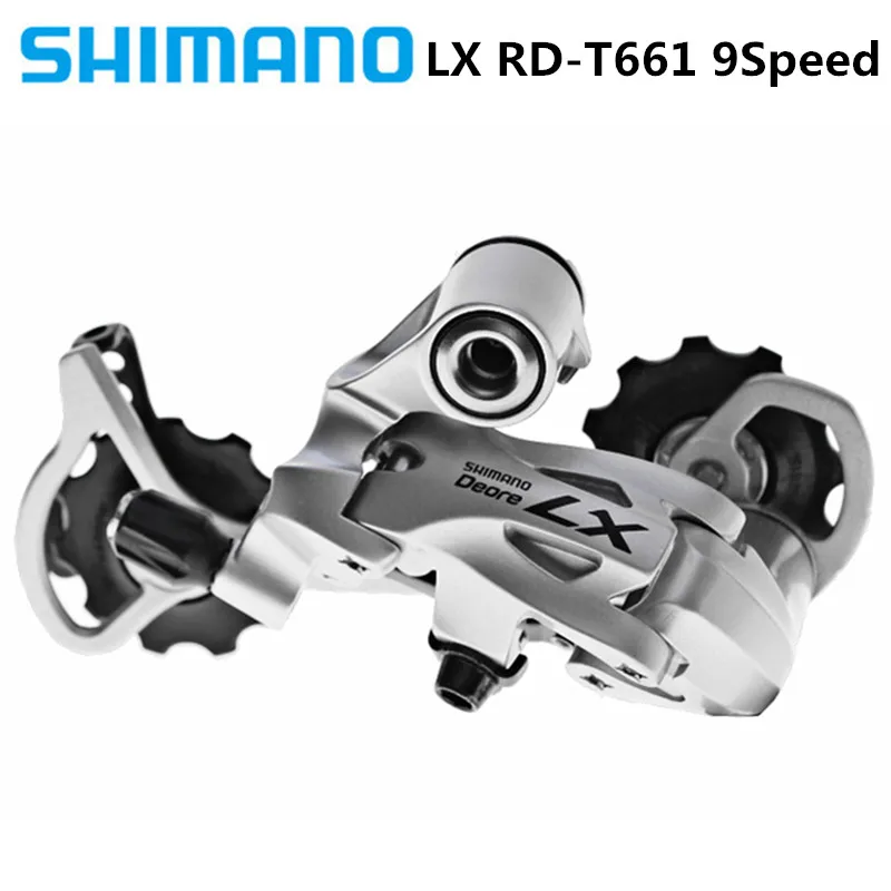 SHIMANO DEORE LX RD-T661 сзади 9-27-скорость горный велосипед/универсал передачи совершенно аппарат не Привязанный к оператору сотовой связи