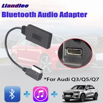 

Liandlee Plug & Play Wireless Car Music Cable For Audi Q3/Q5/Q7 AMI MMI MDI Socket Bluetooth BT 2.0/3.0/4.0/5.0 Adapter