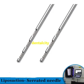 

3 holes Fat harvesting cannula for stem cells,liposuction cannula fat transfer needle for beauty,sawtooth shape needle
