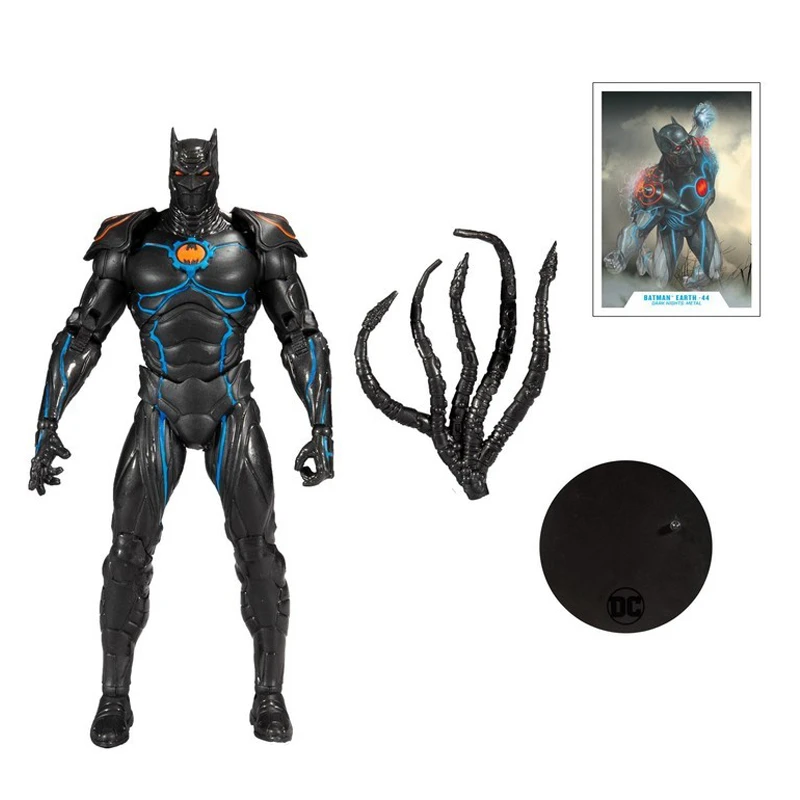 Mcfarlane-figura de acción de DC Multiverse, juguete de colección de 7  pulgadas, Dark Nights:Metal, Batman, Earth-44, modelo de decoración, regalo  de cumpleaños - AliExpress