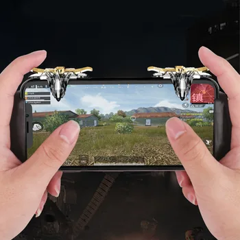 

Sensitive Grip Metal Button Practical Assist Ergonomic Shooter Compact Mobile Phone Gaming Trigger Precise For Rules Of Survival