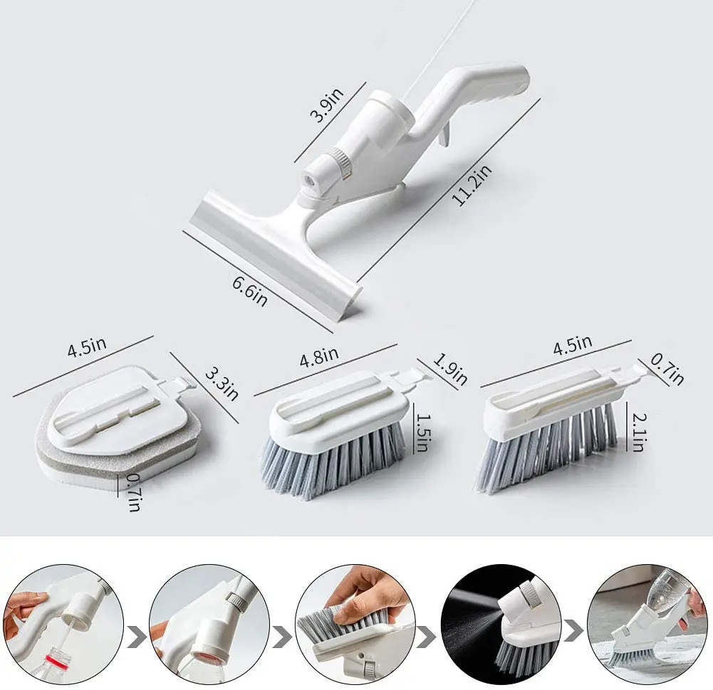 Dropship 4Pcs Gap Cleaning Brush Multi-Purpose Crevice Gap Cleaning Brush  All Around Household Cleaning Tool to Sell Online at a Lower Price