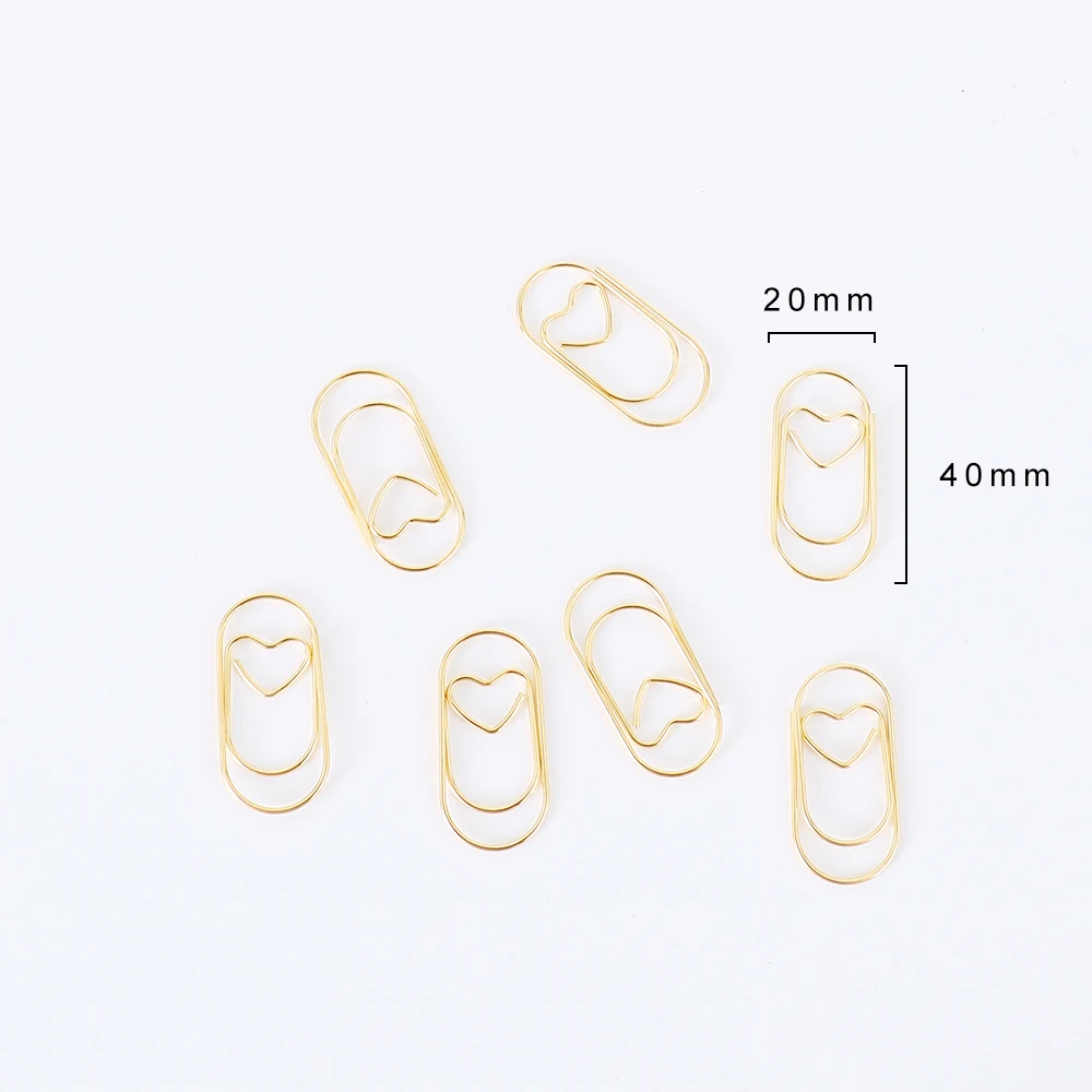 TUTU large size binder clips 20pcs/box 50x20mm decorative 8 colors wide paper clips Kawaii photo clip office clip H0276 paper clips,binder clips
