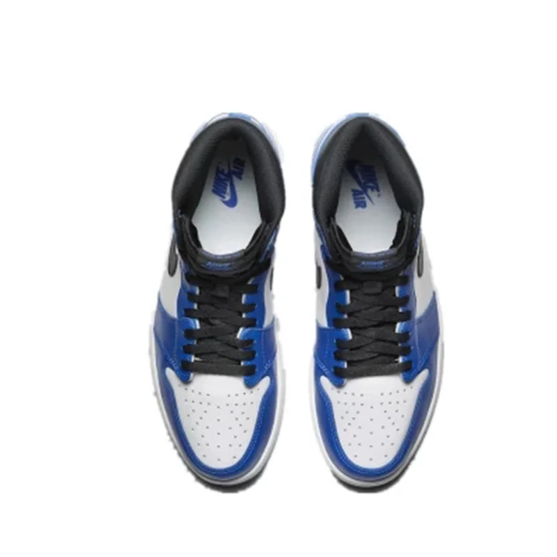 Оригинальные оригинальные мужские баскетбольные кроссовки Air Jordan 1 в стиле ретро, спортивная обувь, Классическая мода, 555088-403