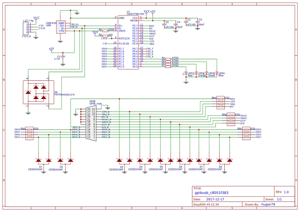 GPIB к USB/GPIB преобразования USB/GPIB-USBCDC совместимый Prologix IEEE-488 интерфейс управления прибором H021