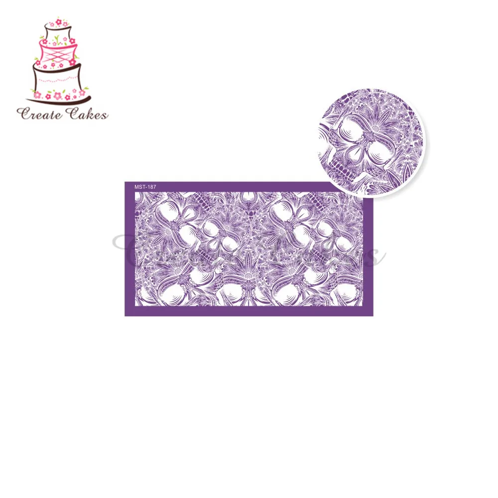 Украшение для торта в виде черепа на Хэллоуин | Дом и сад