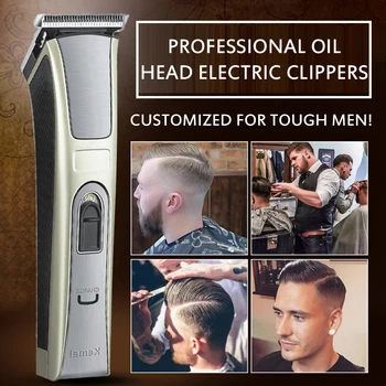 

Kemei KM-5017 barber professional hair clipper powerful electric hair trimmer cordless haircut machine hair cut For Men Barber