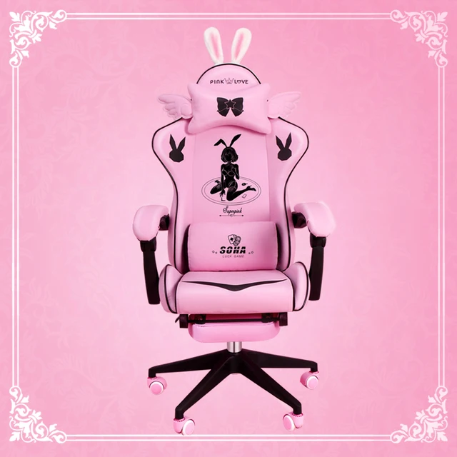 Kawaii Lolita Bunny Gaming Chair 2