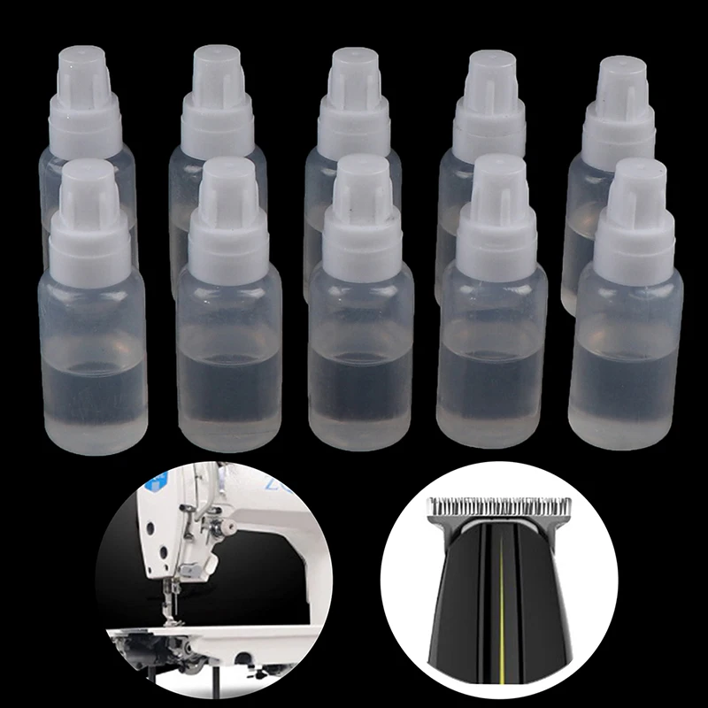 10pcs High Quality Practical 8ml Clipper Shaver Maintenance Lubricant Hair Trimmer Blade Oil Sewing Machine