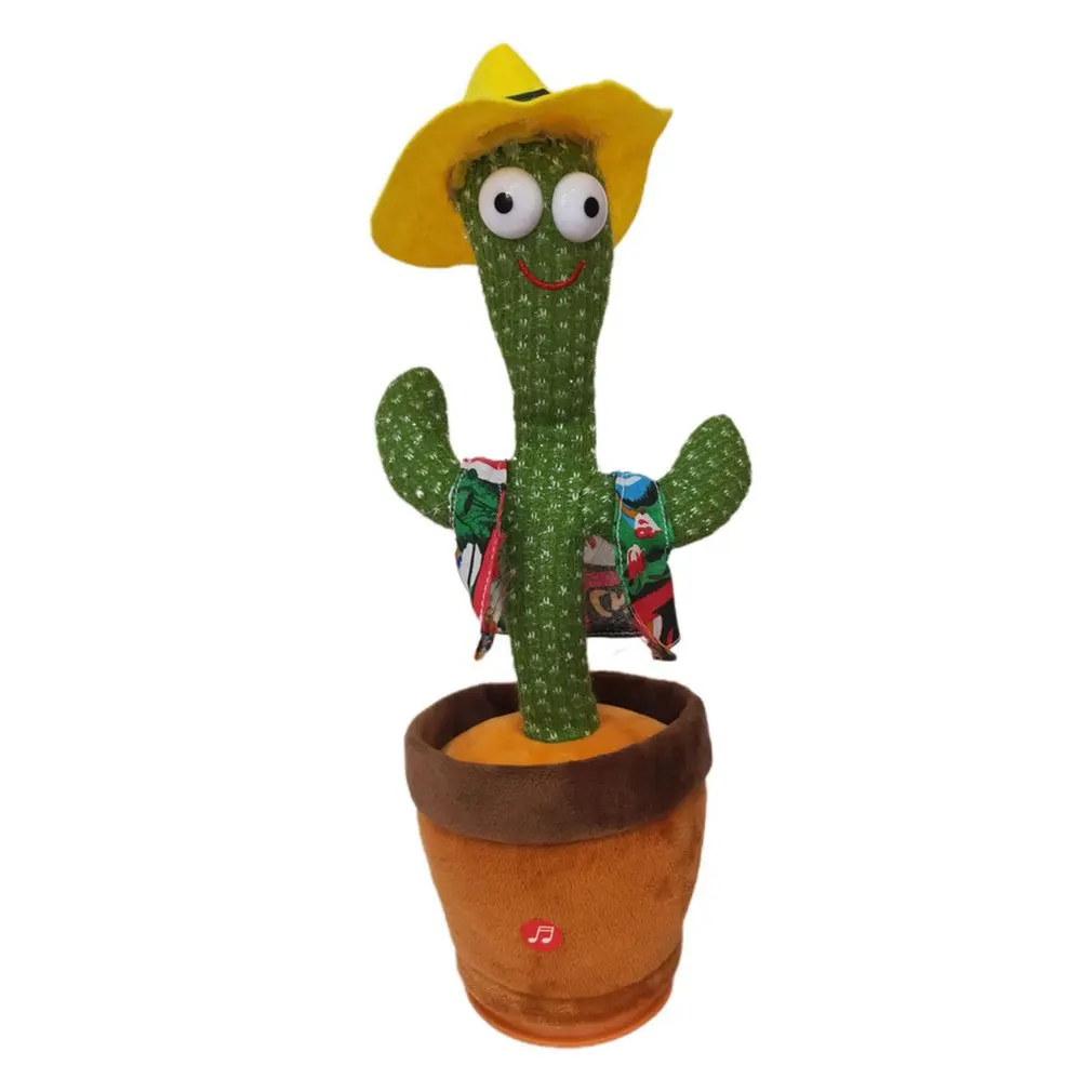 Dancing cactus talking cactus Stuffed Plush Toy Electronic toy with
