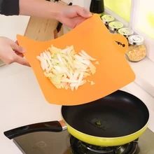Пластиковый разделочный блок, нескользящая разделочная доска, антибактериальная овощная разделочная доска, кухонные инструменты