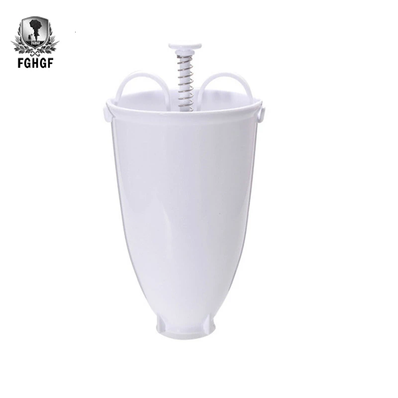 

FGHGF 1PC Plastic Donut Maker Dispenser Doughnut Maker Artifact Fry Donut Mould Waffle Doughnut Cake Mould Kitchen Pastry Tool