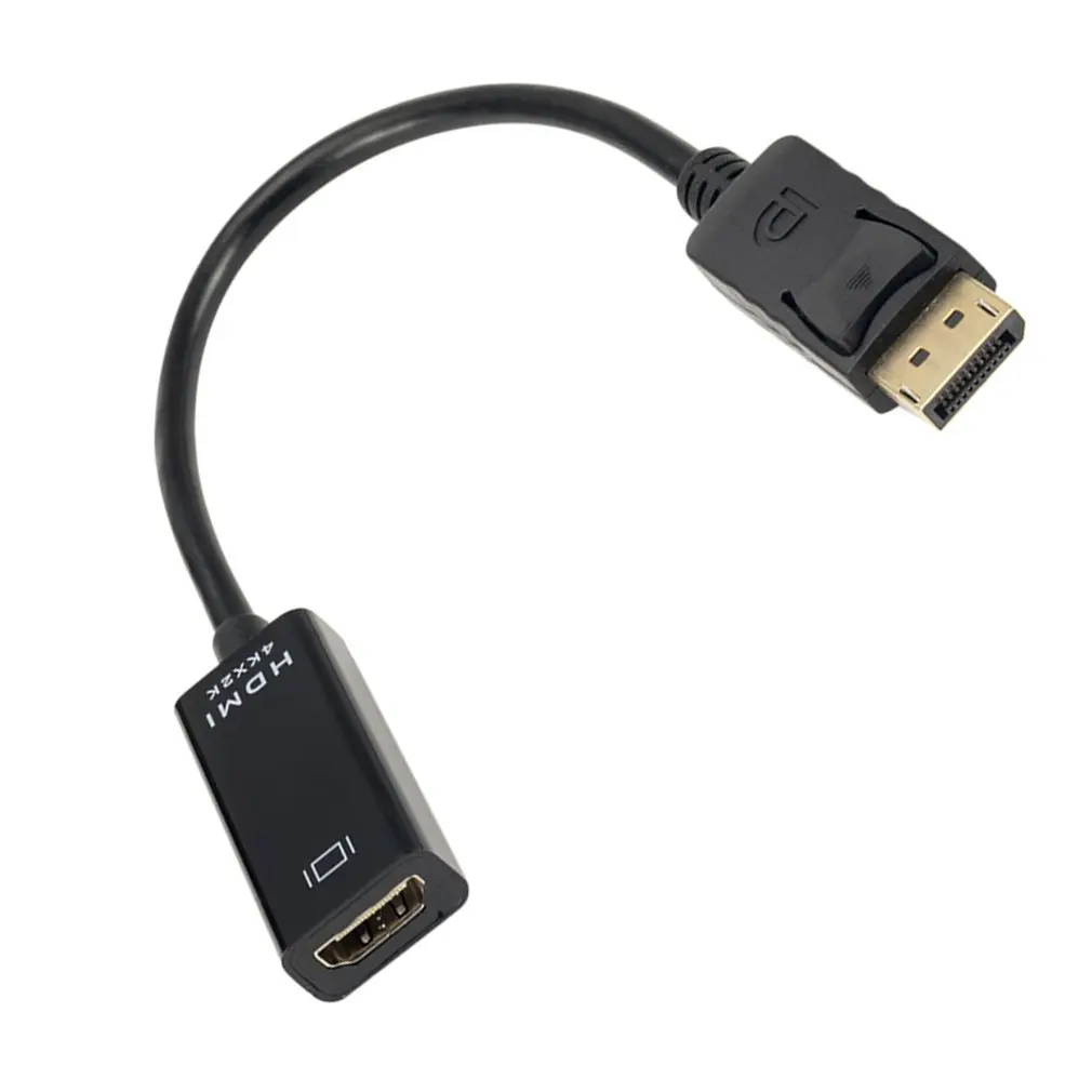 Dp To Hdmi Adapter Cable Dp To Hdmi Big Dp To Hdmi Adapter Computer To Tv 2K*4K Perfect Lossless Signal Plug And Play